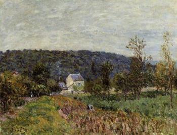 阿爾弗萊德 西斯萊 An Autumn Evening near Paris 阿爾弗萊德 西斯萊 An Autumn Evening near Paris